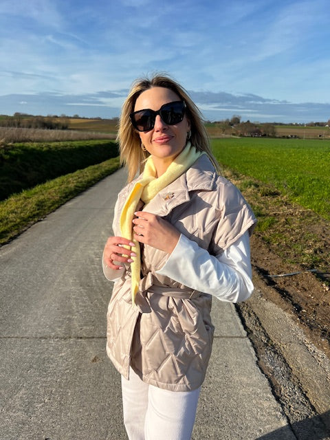 Yellow Traingle Scarf
